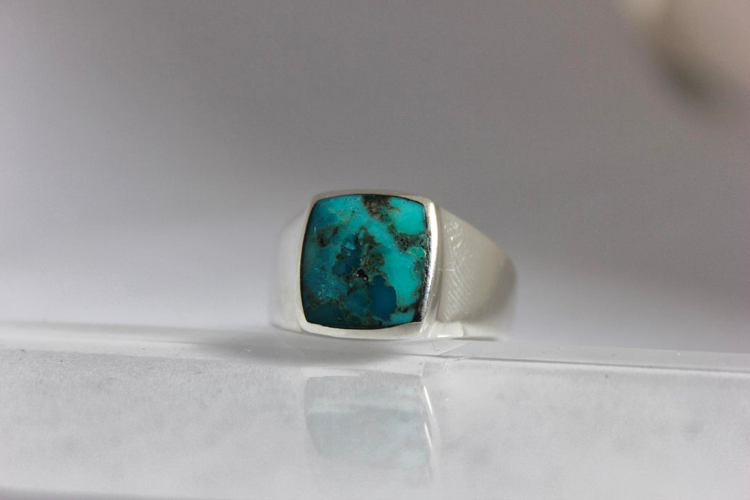 Turquoise | טבעת כסף 925 אבן טבעית