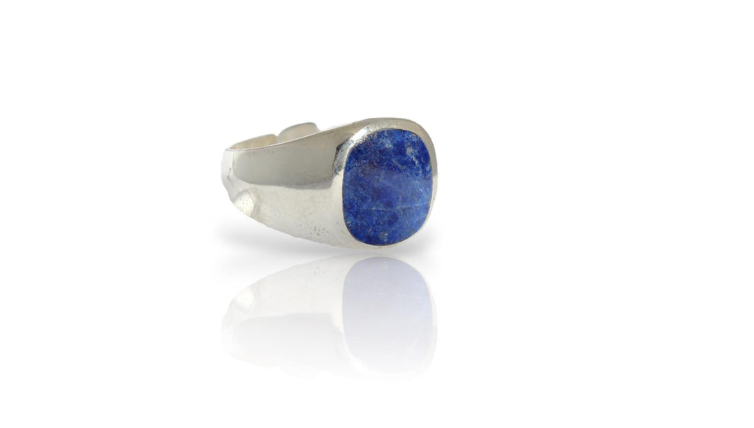 Blue Lapis | 925 טבעת כסף