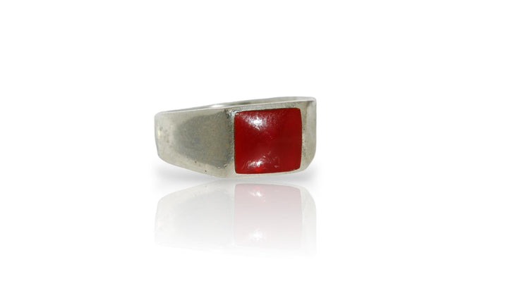 Red Jasper | 925 טבעת כסף