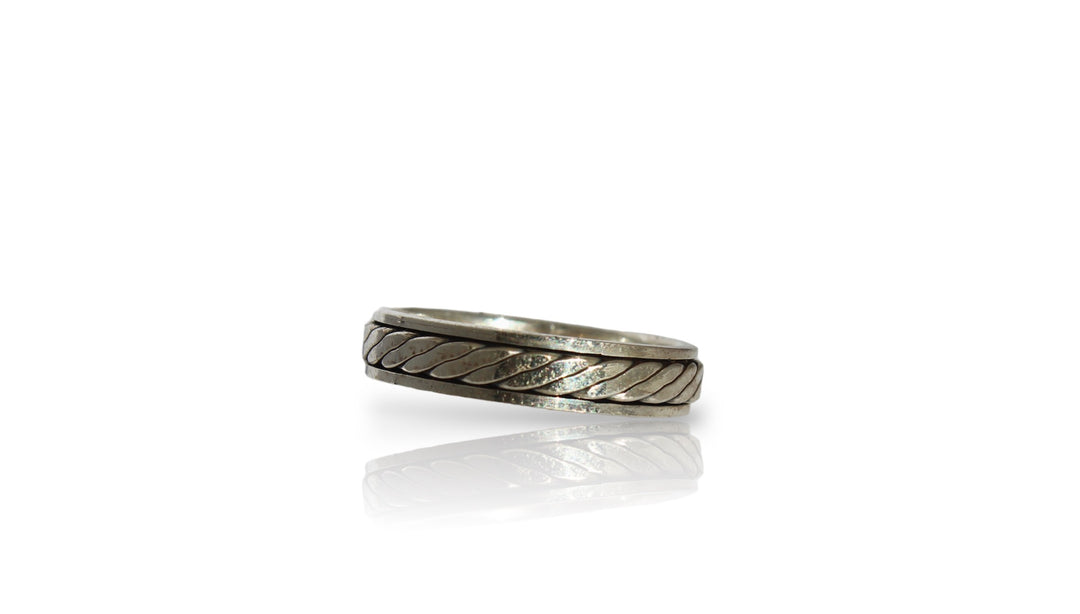 Malio | 925 טבעת 'ספינר' כסף