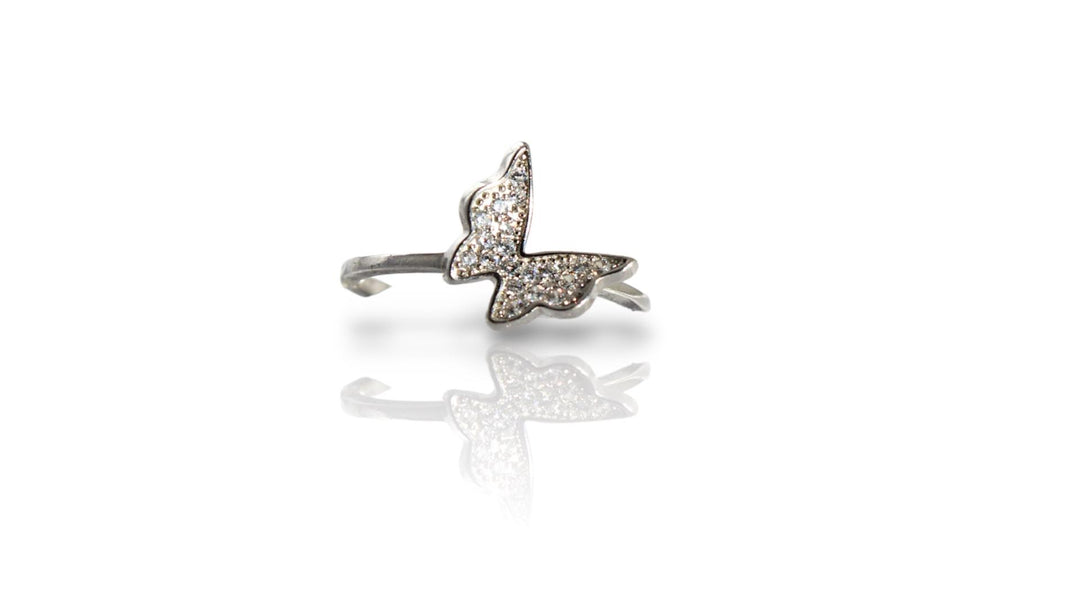 Butterfly | 925 טבעת כסף