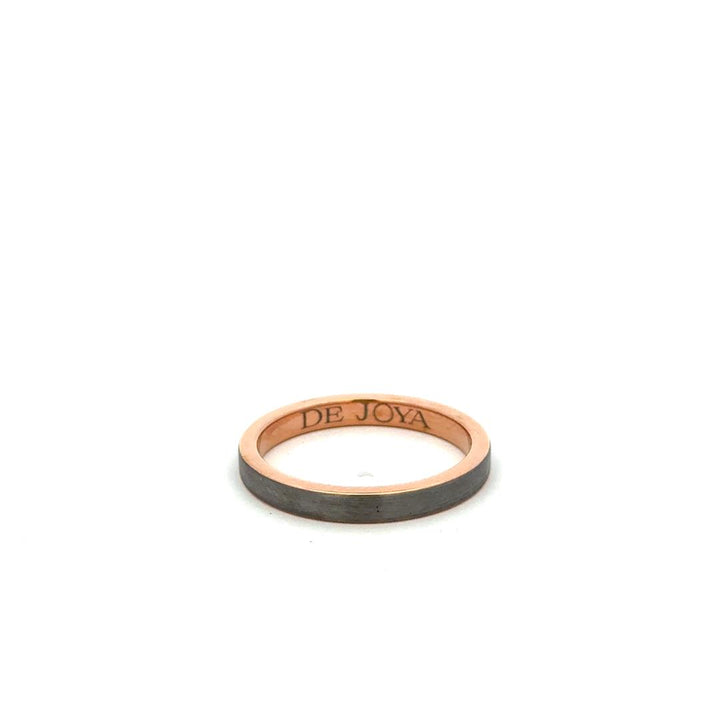 Strip © טבעת רוז גולד דקה