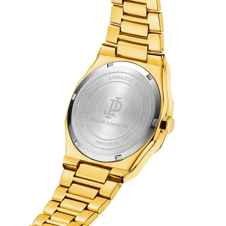 Philip lorenzo | פיליפ לורנזו שעון קלאסי לגבר זהב
